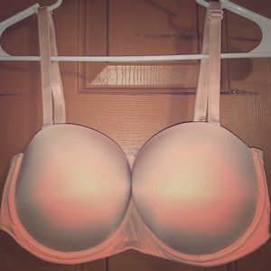 Pink Victoria Secret Multi Way Push Up Bra.